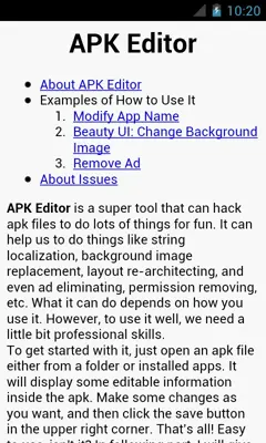 APK Editor android App screenshot 6